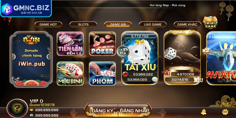 Iwin - Khám Phá Nền Tảng Giải Trí Trực Tuyến Đầy Sức Hút 3 Game bài nằm trong danh mục quen thuộc trong hệ sinh thái giải trí của nền tảng
