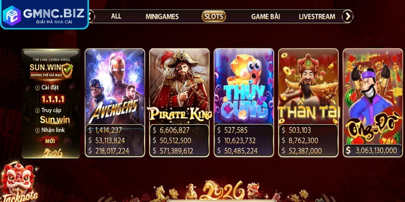 Sunwin - Thương Hiệu Giải Trí Trực Tuyến Đình Đám 3 Slots game nhiều người yêu thích nhờ lối chơi đơn giản và dễ tiếp cận