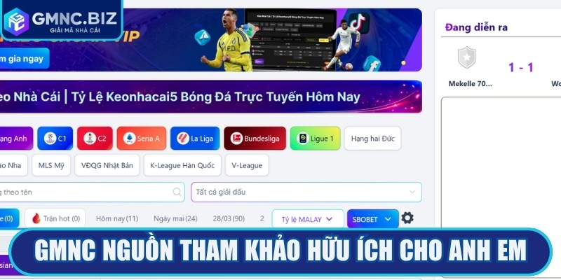 GMNC là nguồn tham khảo hữu ích cho ai quan tâm đến lĩnh vực cá cược online